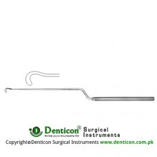 Hardy Micro Sickle Dissector Bayonet Shaped - Blunt Stainless Steel, 24 cm - 9 1/2"